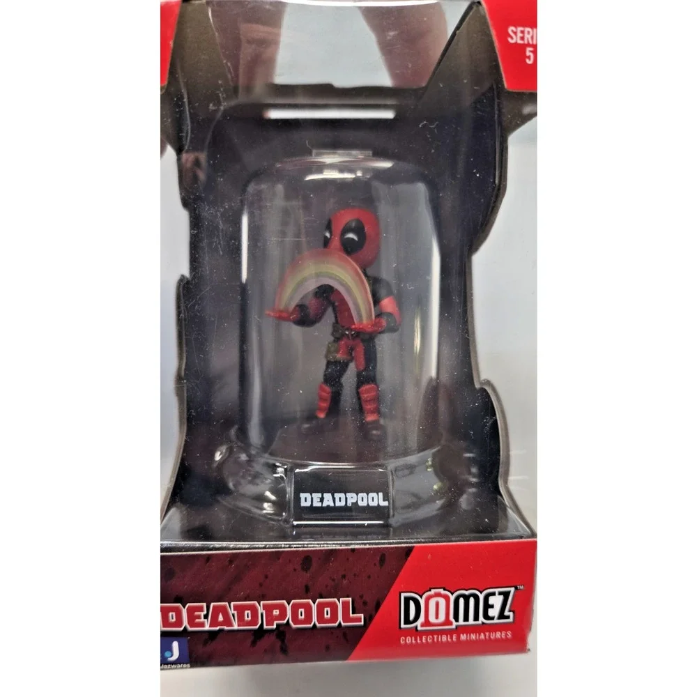 Domez - Marvel Deadpool 30 Years - Lot of 2 Venompool & deadpool rainbow Figures